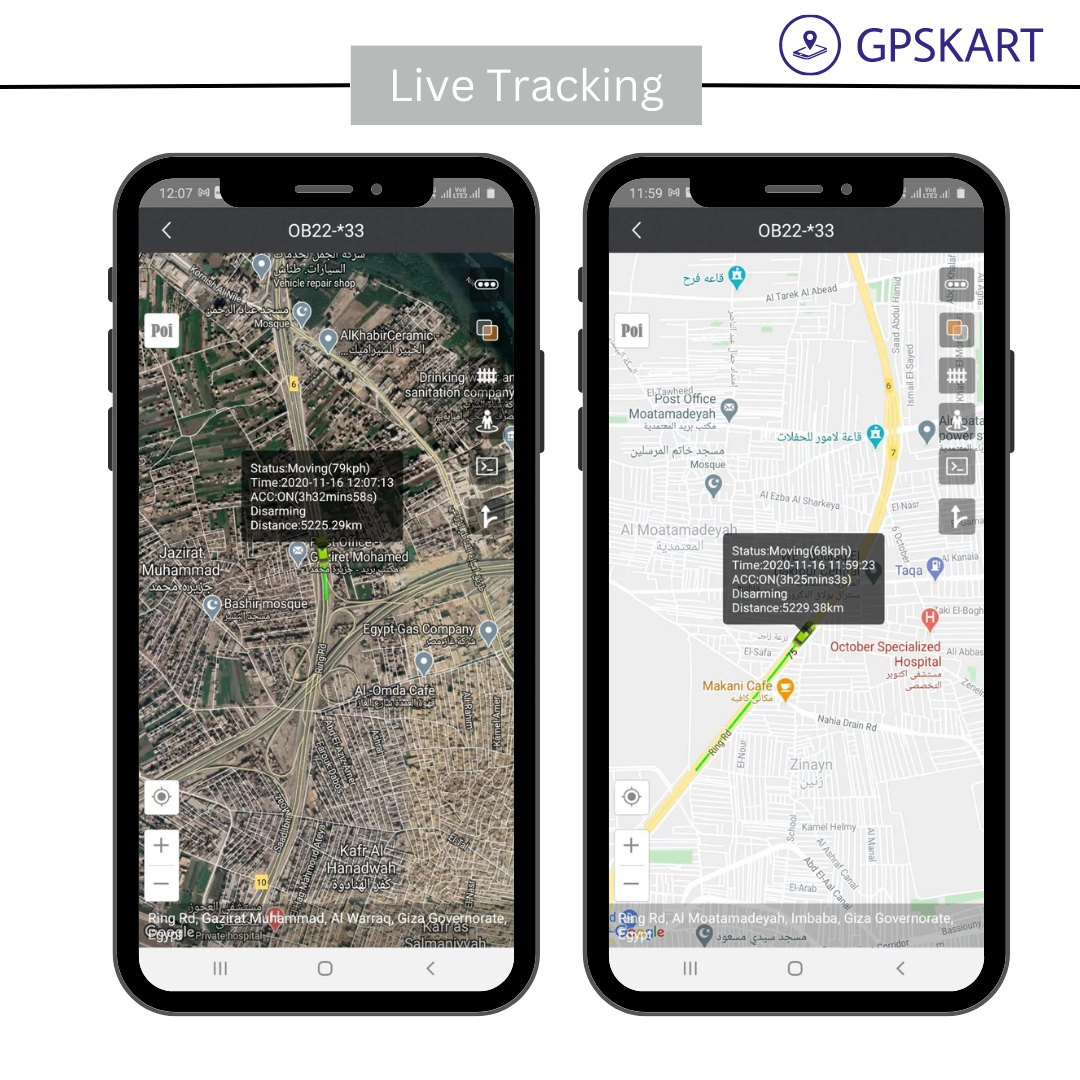 GPS tracker for any vehicle with 1 Year Airtel SIM & tracking Software