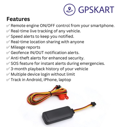 Protrack VT05 GPS tracker for any vehicle